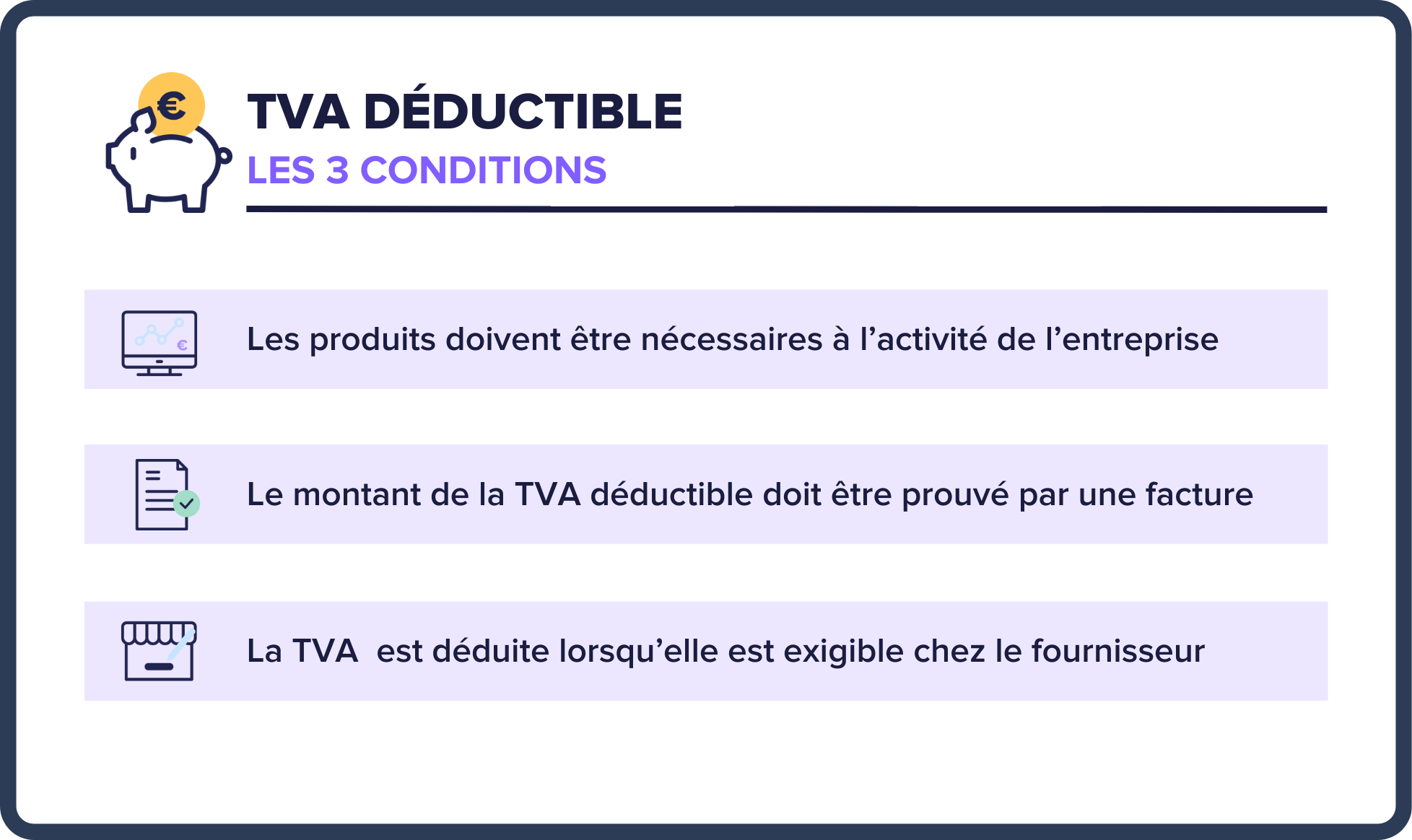 TVA déductible 2