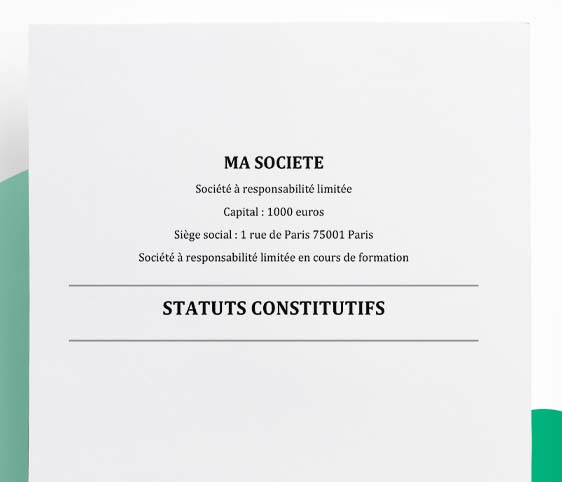 Modèle de statuts d'EURL