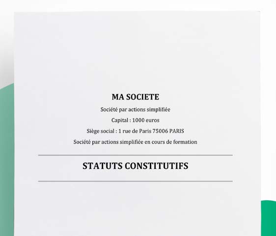 Modèle de statuts de SAS