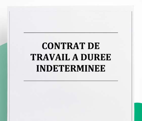 Modèle de contrat à durée indéterminée cadre